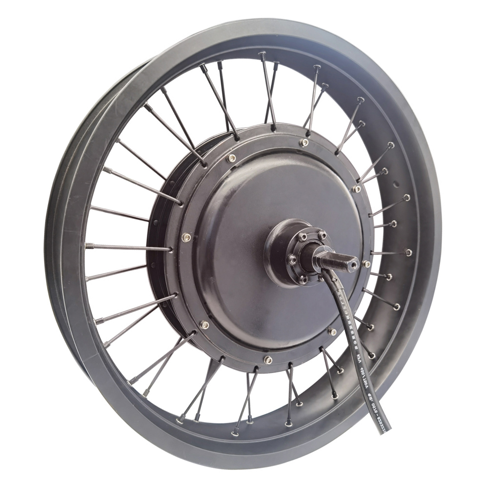 60V 5000W Brushless Hub Motor - Yüksek Güçlü 20 İnç Fırçasız Dişlisiz