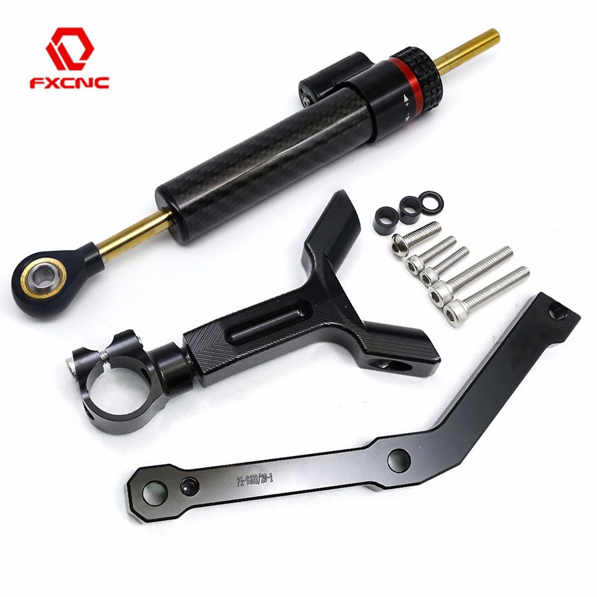 Steering Damper Stabilizer Kit Cnc - Triumph Street Triple 765 S R