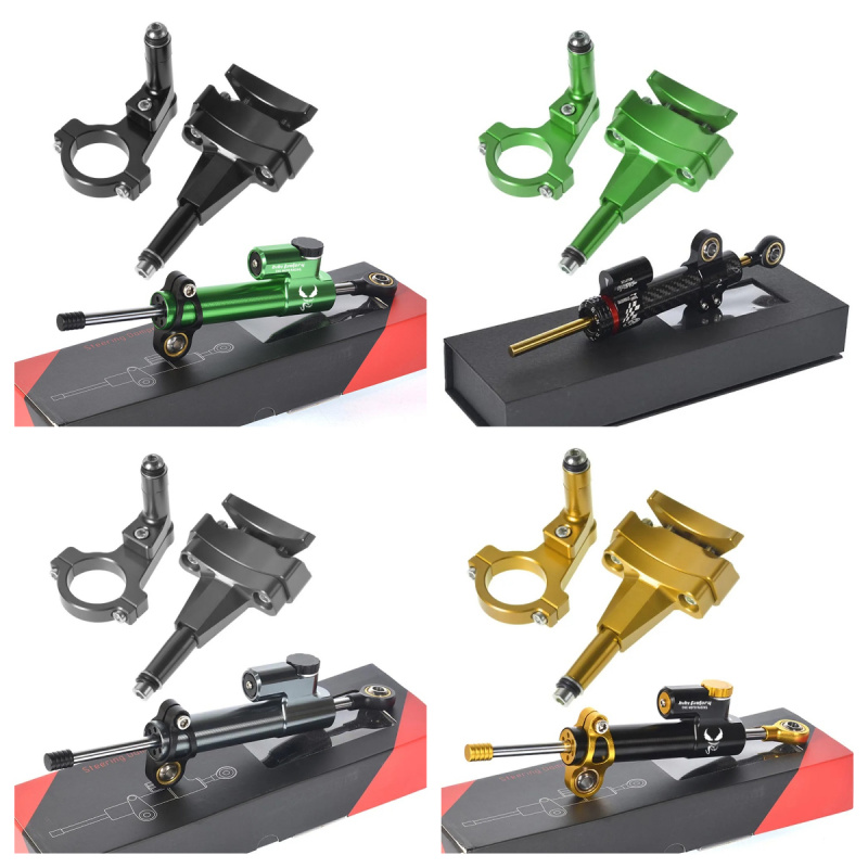 Kawasaki 500 2024 için - Motos - Steering Damper Stabilizer Kit Cnc incelemesi ve fiyatı