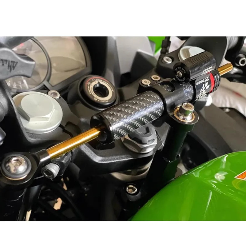 Kawasaki 500 2024 için - Motos - Steering Damper Stabilizer Kit Cnc incelemesi ve fiyatı