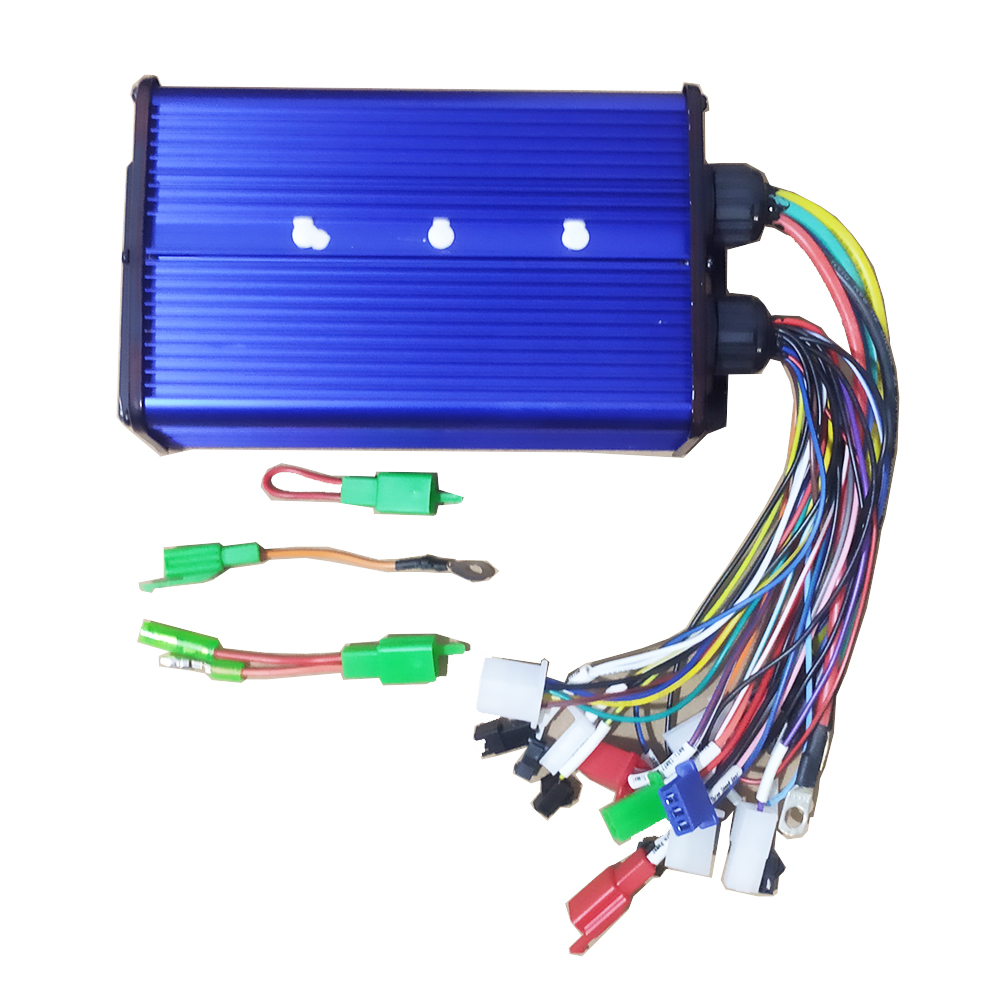 36V 48V 60V 72V 2000W fırçasız - 72V 45A Dual Controller incelemesi ve fiyatı