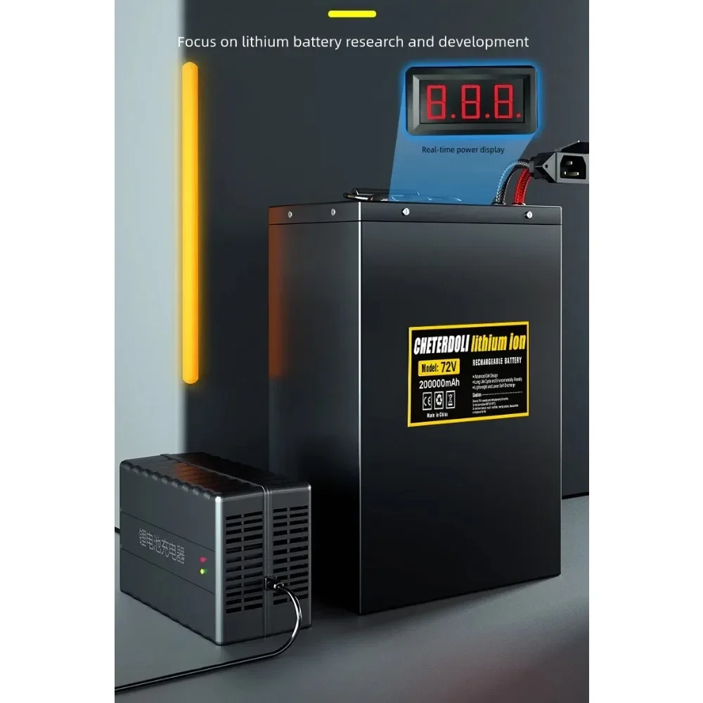 Aleaivy 60V 72V E-bisiklet Lit - 72V 30Ah Lifepo4 Battery Pack incelemesi ve fiyatı