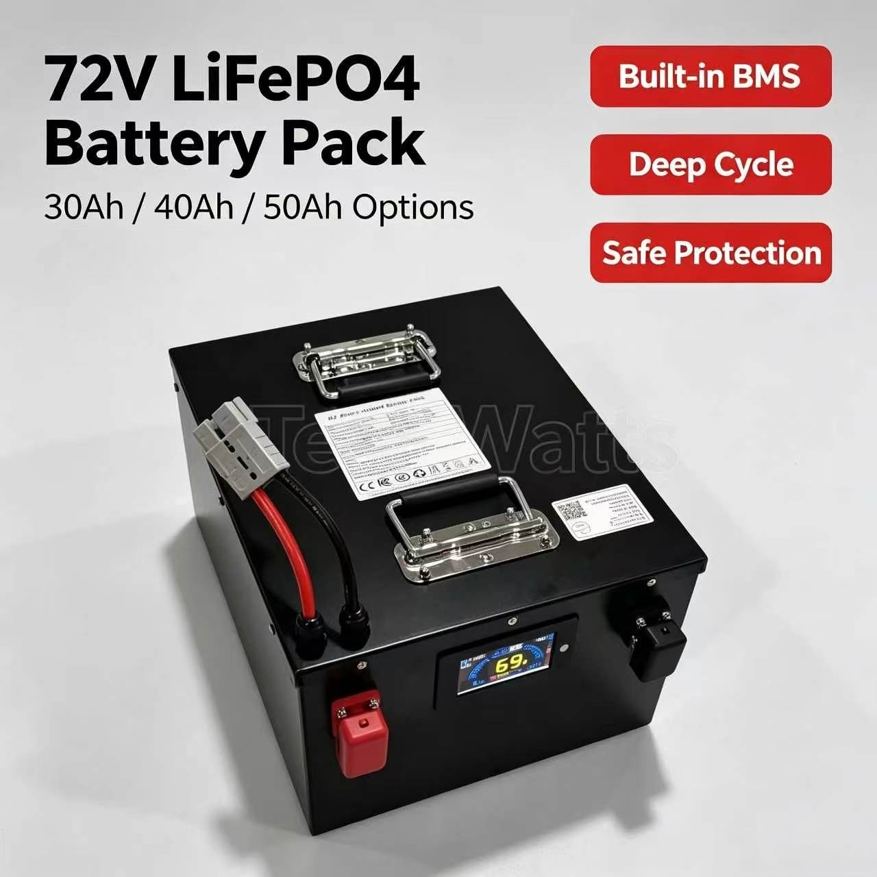 72v 30Ah 30A 40Ah 40A 50Ah 50A - 72V 30Ah Lifepo4 Battery Pack incelemesi ve fiyatı