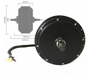 Elektrikli bisiklet güçlü 48V  - 60V 5000W Brushless Hub Motor incelemesi ve fiyatı