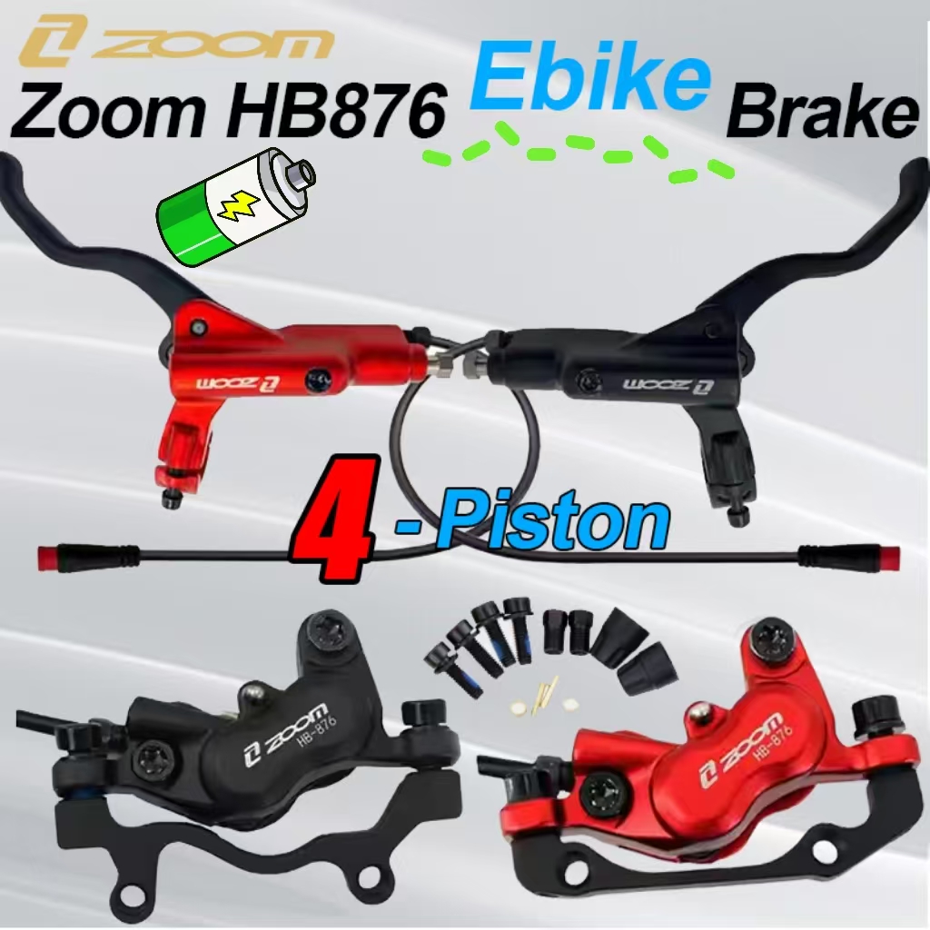 ZOOM HB-876E E-Bisiklet 4 Pist - Zoom Hydraulic Brake 4 Piston E-Scooter incelemesi ve fiyatı