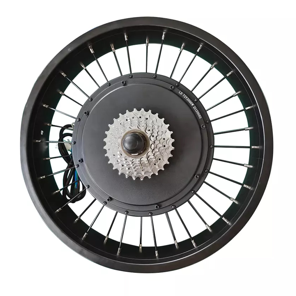Yüksek Güçlü 20 İnç Fırçasız D - 60V 5000W Brushless Hub Motor incelemesi ve fiyatı