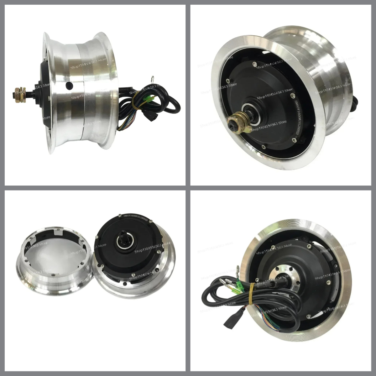 60V/72V elektrikli scooter tek - 11 Inch 72V 3500W Motor Wheel incelemesi ve fiyatı