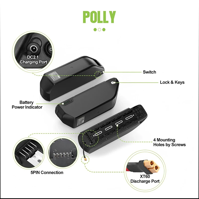 52v50ah Hailong Polly 48V 60V  - 60V 30Ah 21700 Battery Pack incelemesi ve fiyatı